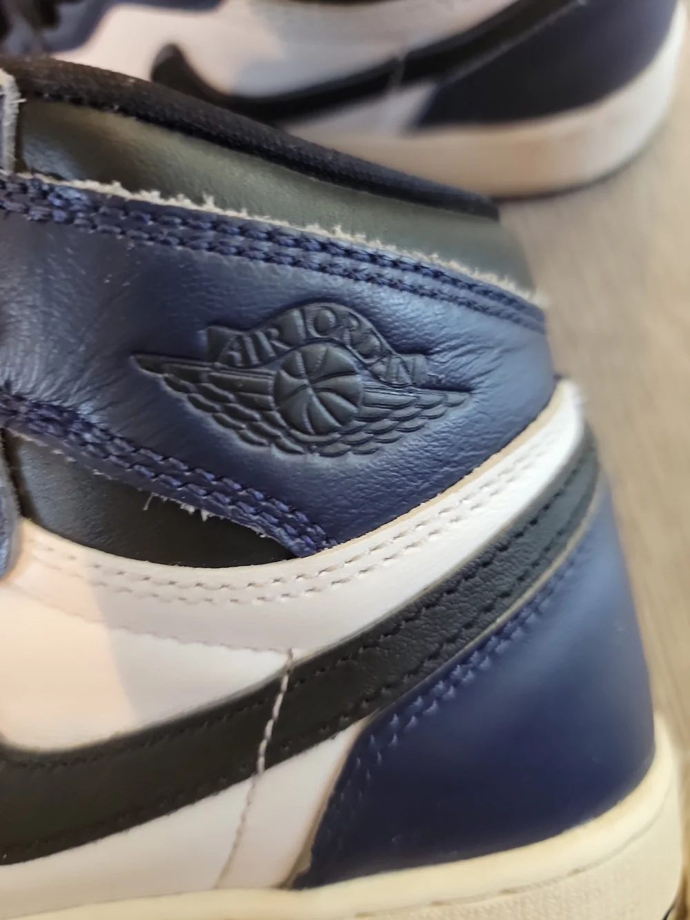 Nike Air Jordan 1 Retro High OG PS 'Midnight Navy' FD1437-401 Size 5Y